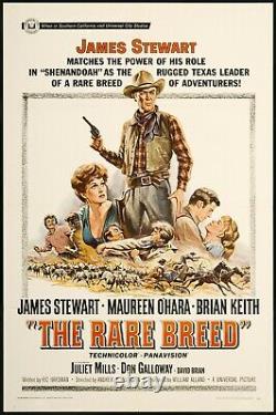 THE RARE BREED / Ric Hardman 1965 Screenplay, James Stewart, Western film