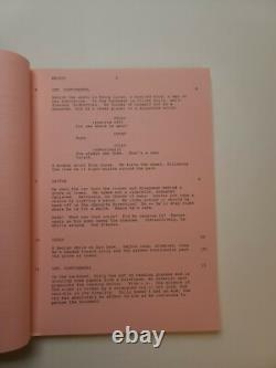 THE RED-LIGHT STING / Howard Berk 1983 TV Movie Script, Farrah Fawcett thriller