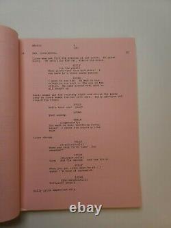 THE RED-LIGHT STING / Howard Berk 1983 TV Movie Script, Farrah Fawcett thriller