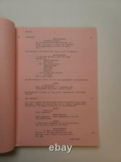 THE RED-LIGHT STING / Howard Berk 1983 TV Movie Script, Farrah Fawcett thriller