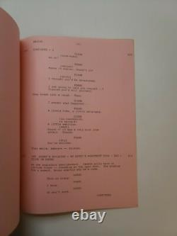 THE RED-LIGHT STING / Howard Berk 1983 TV Movie Script, Farrah Fawcett thriller