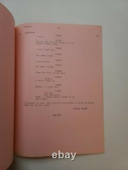 THE RED-LIGHT STING / Howard Berk 1983 TV Movie Script, Farrah Fawcett thriller