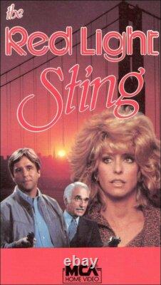 THE RED-LIGHT STING / Howard Berk 1983 TV Movie Script, Farrah Fawcett thriller