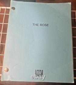 THE ROSE (12/21/78) Revised Movie Script Vintage copy Biopic