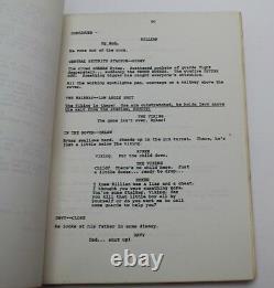 THE RUNNING MAN, Steven E de Souza 1985 SciFi Movie Script Arnold Schwarzenegger