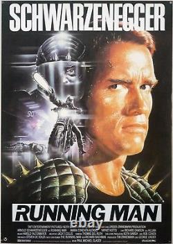 THE RUNNING MAN, Steven E de Souza 1985 SciFi Movie Script Arnold Schwarzenegger
