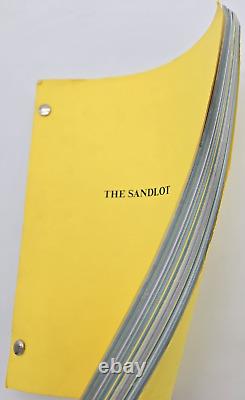 THE SANDLOT / Robert Gunter 1992 Screenplay Cult Classic baseball adventure film