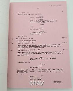 THE SANDLOT / Robert Gunter 1992 Screenplay Cult Classic baseball adventure film