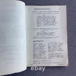 THE SEARCH FOR BRIDEY MURPHY Movie Script, FINAL WHITE SCRIPT Paperback 1956