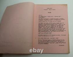 THE STRANGE AND DEADLY OCCURRENCE / Sandor Stern 1974 TV Movie Script Screenplay
