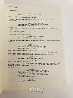 THE SUPER / Sam Simon 1986 Movie Script Screenplay, Joe Pesci Landlord comedy