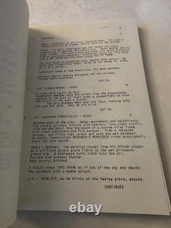 THE TERMINATOR James Cameron 1983 Movie Script Screenplay Arnold Schwarzenegger