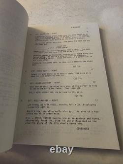 THE TERMINATOR James Cameron 1983 Movie Script Screenplay Arnold Schwarzenegger