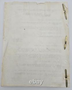 THE TEXAS CHAINSAW MASSACRE 2 / L. M. Kit Carson 1986 Screenplay, Slasher Film