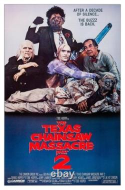 THE TEXAS CHAINSAW MASSACRE 2 / L. M. Kit Carson 1986 Screenplay, Slasher Film