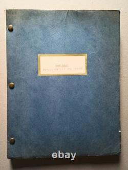 THE TREK (Massacre on the Plains) Unmade Montgomery Pittman Western Movie Script