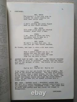 THE TREK (Massacre on the Plains) Unmade Montgomery Pittman Western Movie Script