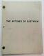 The Witches Of Eastwick / Michael Cristofer 1985 Screenplay, Cher Horror Film