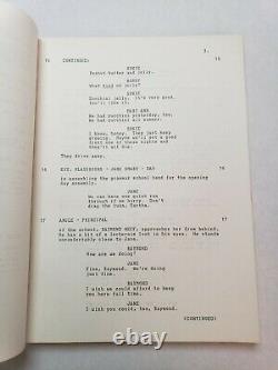 THE WITCHES OF EASTWICK / Michael Cristofer 1985 Screenplay, CHER horror film