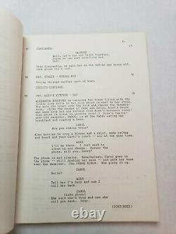 THE WITCHES OF EASTWICK / Michael Cristofer 1985 Screenplay, CHER horror film