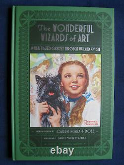 THE WIZARD OF OZ ART BOOK SIGNED by JUDY GARLAND'S STAND-IN FILM MEMOIR & ART