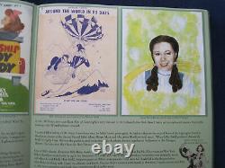 THE WIZARD OF OZ ART BOOK SIGNED by JUDY GARLAND'S STAND-IN FILM MEMOIR & ART