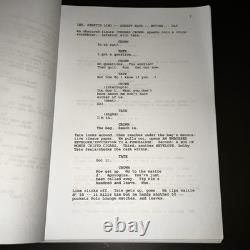 THOMAS CROWN AFFAIR 1997 Original Movie Script Pierce Brosnan Action Thriller