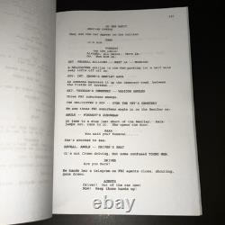THOMAS CROWN AFFAIR 1997 Original Movie Script Pierce Brosnan Action Thriller