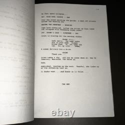 THOMAS CROWN AFFAIR 1997 Original Movie Script Pierce Brosnan Action Thriller