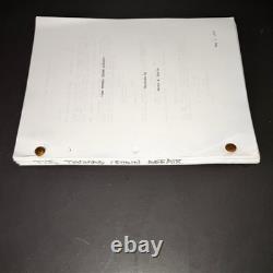 THOMAS CROWN AFFAIR 1997 Original Movie Script Pierce Brosnan Action Thriller THOMAS CROWN AFFAIR 1997 Original Movie Script Pierce Brosnan Action Thriller