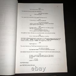 THREE STOOGES NEXT GENERATION 1994 Original Movie Script Interscope Draft COA