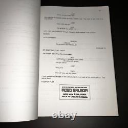 THREE STOOGES NEXT GENERATION 1994 Original Movie Script Interscope Draft COA
