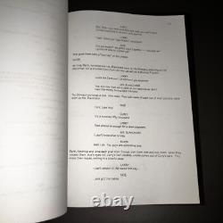 THREE STOOGES NEXT GENERATION 1994 Original Movie Script Interscope Draft COA