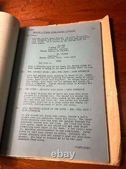 THREE YOUNG TEXANS Rare Original Movie Script 1953 Shooting Movie Script Western