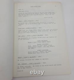 TIME AFTER TIME / Jack Rose 1975 Unproduced Screenplay Movie Script