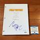 Tim Roth Signed Pulp Fiction Full Movie Script Screenplay With Beckett Bas Coa