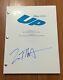Tom Macarthy Signed Pixar Up Movie Script Screenplay Withexact Proof Of Auto