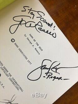 TOM SAVINI Signed DAWN OF THE DEAD 1977 Movie SCRIPT Autographed George Romero