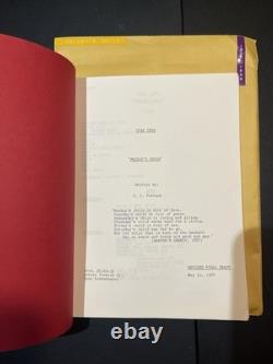 TOS Star Trek Friday's Child Original Movie Script EXTREMELY RARE