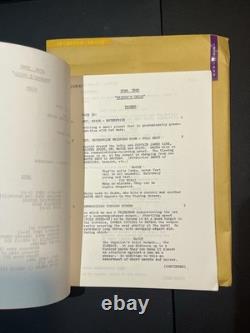 TOS Star Trek Friday's Child Original Movie Script EXTREMELY RARE
