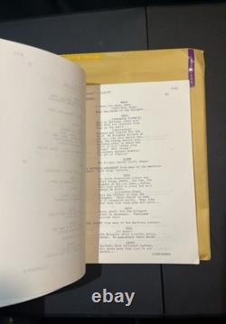 TOS Star Trek Friday's Child Original Movie Script EXTREMELY RARE