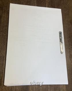 TOY STORY Original Hand Signed TOM HANKS TIM ALLEN Movie Script Signatures coa