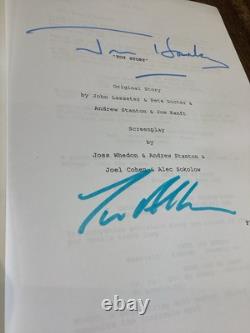 TOY STORY Original Hand Signed TOM HANKS TIM ALLEN Movie Script Signatures coa