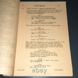 TRUE TO THE ARMY 1941 Original Paramount Movie Script Sequence Drafts COA