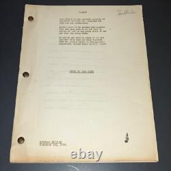 TRUE TO THE ARMY 1941 Original Paramount Movie Script Sequence Drafts COA