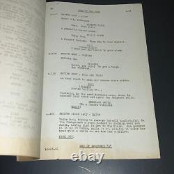 TRUE TO THE ARMY 1941 Original Paramount Movie Script Sequence Drafts COA