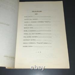 TRUE TO THE ARMY 1941 Original Paramount Movie Script Sequence Drafts COA