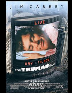 TRUMAN SHOW (3/21/96) Jim Carrey Hit / Rev. Niccol 1st Draft / CAA Agency Covers