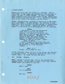 TRUMAN SHOW, THE (1997) Rainbow film script by Andrew Niccol for Peter Weir film