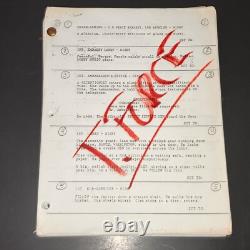 T-FORCE (1994) Movie Script Sci-Fi Cyborg Action PM Entertainment Original COA